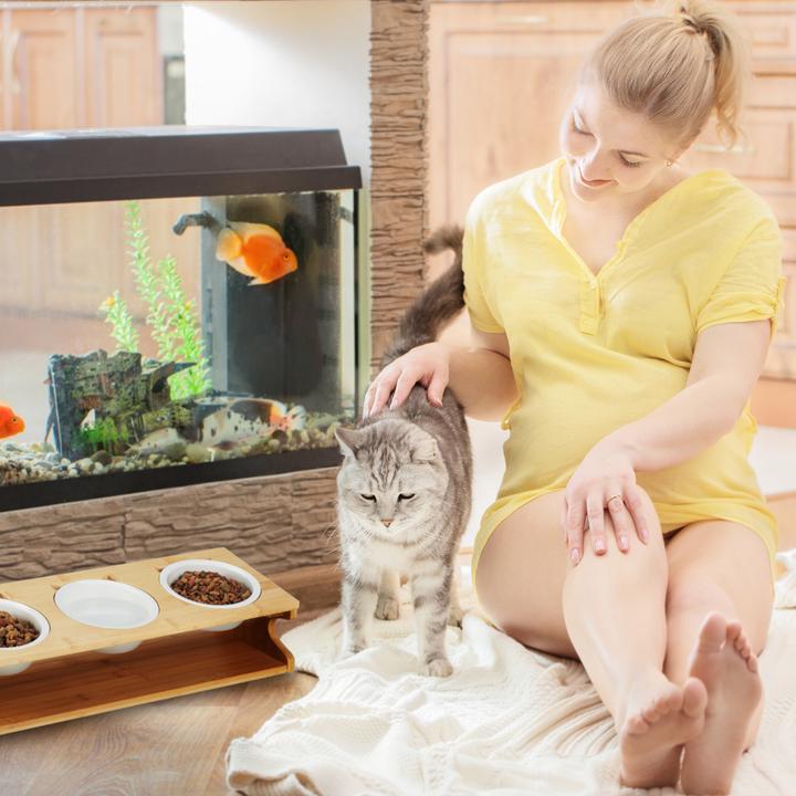 Produktbild Relaxdays Katzen-Futterstation (0.40 l)