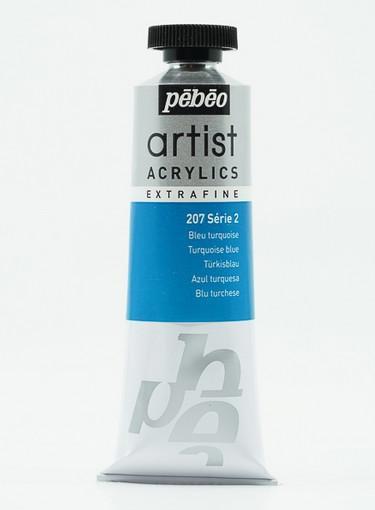 Actual product image Pebeo Artist Acrylics extrafine (Turquoise blue, 37 ml)