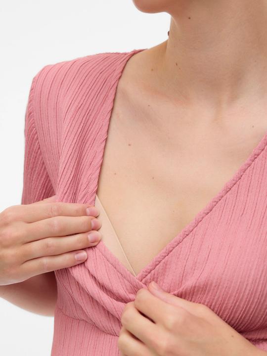 Actual product image Mamalicious Eng anliegend V-Ausschnitt Top Bluse (L)