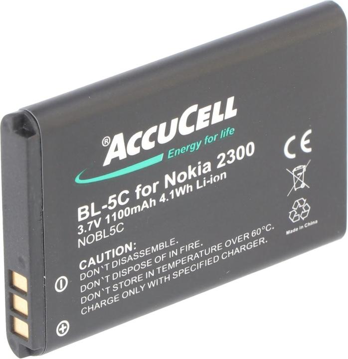 Actual product image XCell Battery Avus MMDR 12, V2 Nokia BL-5C, 1000059, BS-16, MP-S-A1