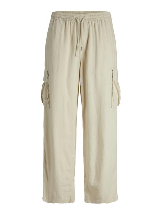 Actual product image Jack & Jones Jpstbill Jjnate Linen Blend Cargo Mni (110)