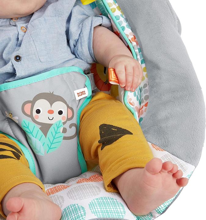 Image du produit Bright Starts Transat vibrant pour bébé, Whimsical Wild
