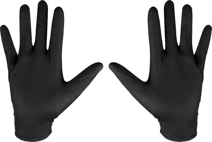Actual product image Neo Gloves nitrile, black, 100 pieces, size L (L)