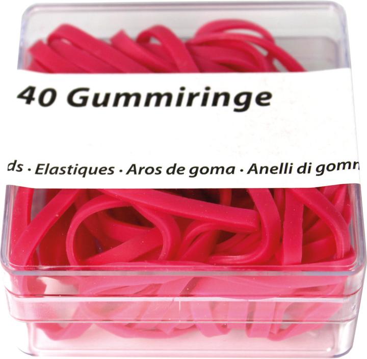 Actual product image Metzger&Mendle Rubber bands assorted, tin (1 pcs.)