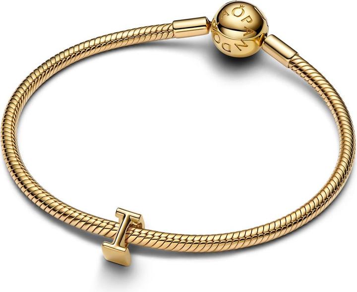 Image du produit Pandora Alphabet-Mini-Charm: Ihre Persönliche Botschaft (Métal, Plaqué or)