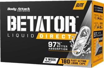 Actual product image Body Attack BETATOR (180 Caps) (180 Piece, Capsules, 183 g)