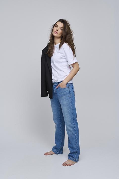 Actual product image Pulz Jeans PZBRIT 0-Neck Tshirt - 50207421 (XXL)