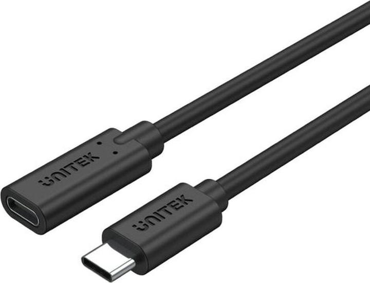 Actual product image Unitek USB USB-C to USB-C cable, 1.5 m black (C14086BK-1.5M) (1.50 m, USB 3.2 Gen 2)