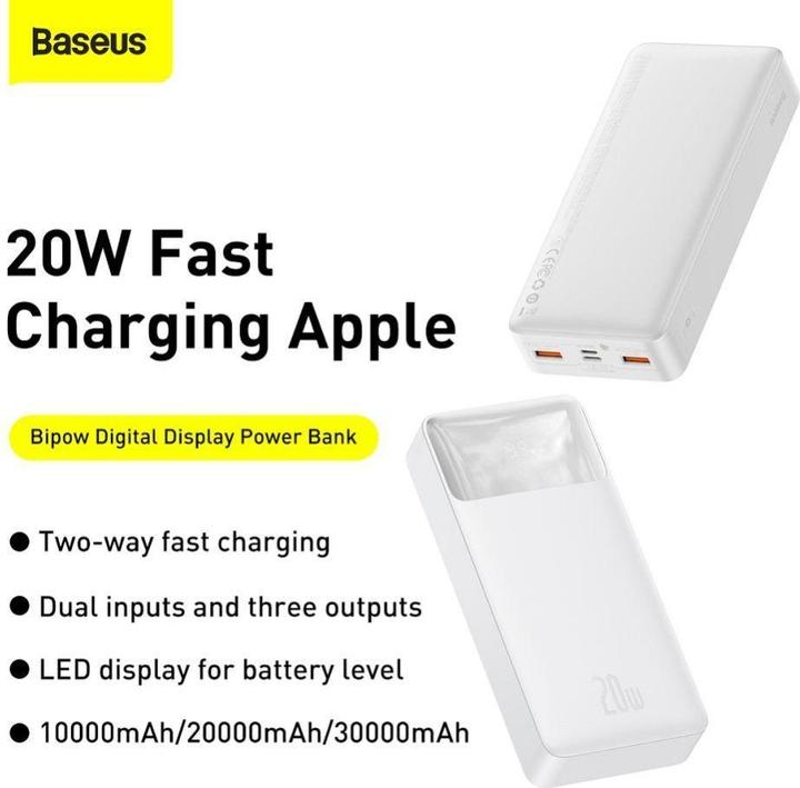 Produktbild Baseus Bipow Series (20000 mAh, 20 W, 74 Wh)