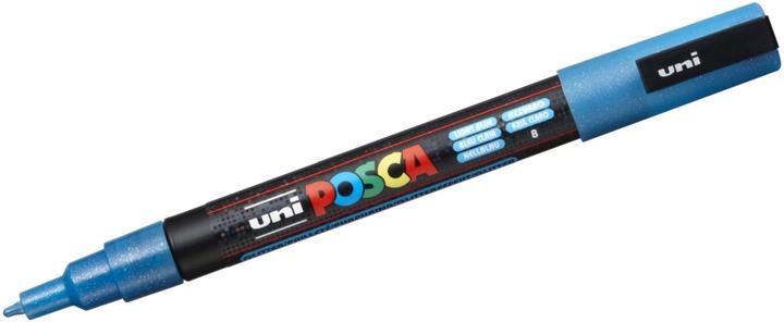 Produktbild Posca Fine Marker PC-3M (Glitter Hellblau, 1.30 mm, 1 x)