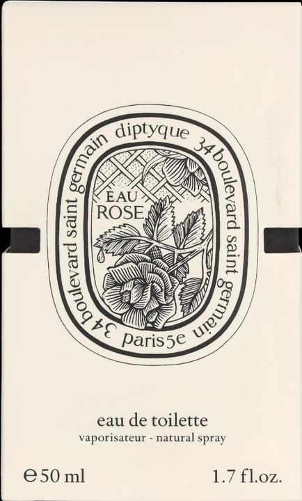 Actual product image Diptyque Eau Rose Edt Spray (Eau de toilette, 50 ml)