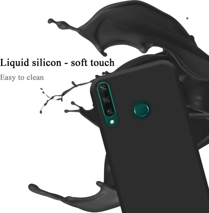 Actual product image Cadorabo Bumper Case for Huawei Y6P TPU Liquid Silicone Cover for Huawei Y6P (Huawei Y6p)