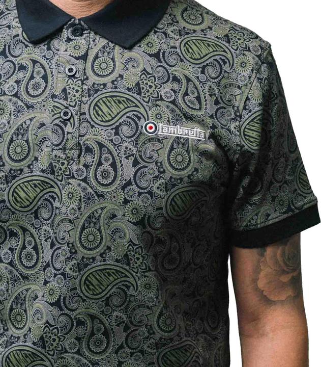 Produktbild Lambretta SS25 Poloshirt Mit Markenzeichen (4XL)