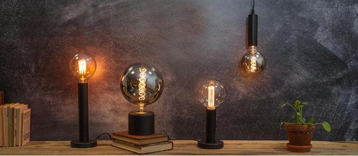 Actual product image Star Trading Lamp holder Glans with Switch E27 BK (E27)