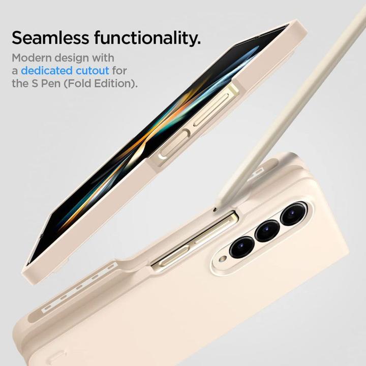 Image du produit Spigen Thin Fit Pen Galaxy Z Fold 4 Pearled Ivory (Samsung Galaxy Z Fold4)