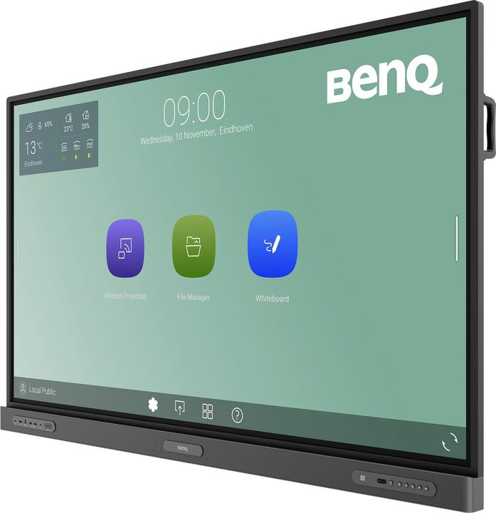 Actual product image BenQ RP6503 LARGE FORMAT TOUCH DI (3840 x 2160 Pixels, 65")