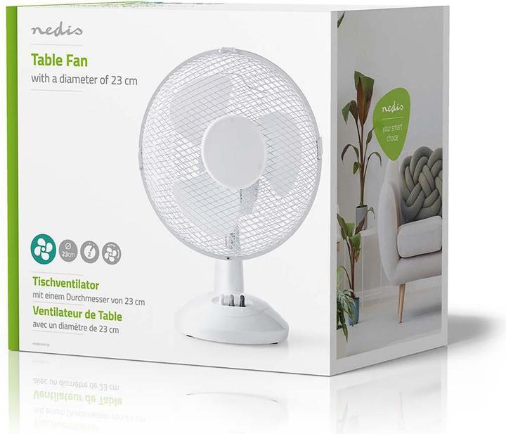 Actual product image Nedis Table fan FNTB10CWT23 - white