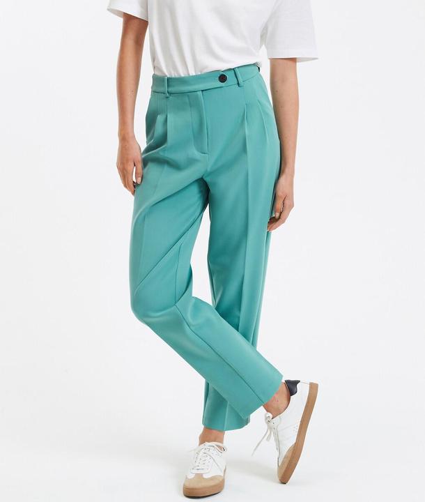 La Redoute Collections Slim-Hose mit Bundfalten (38)