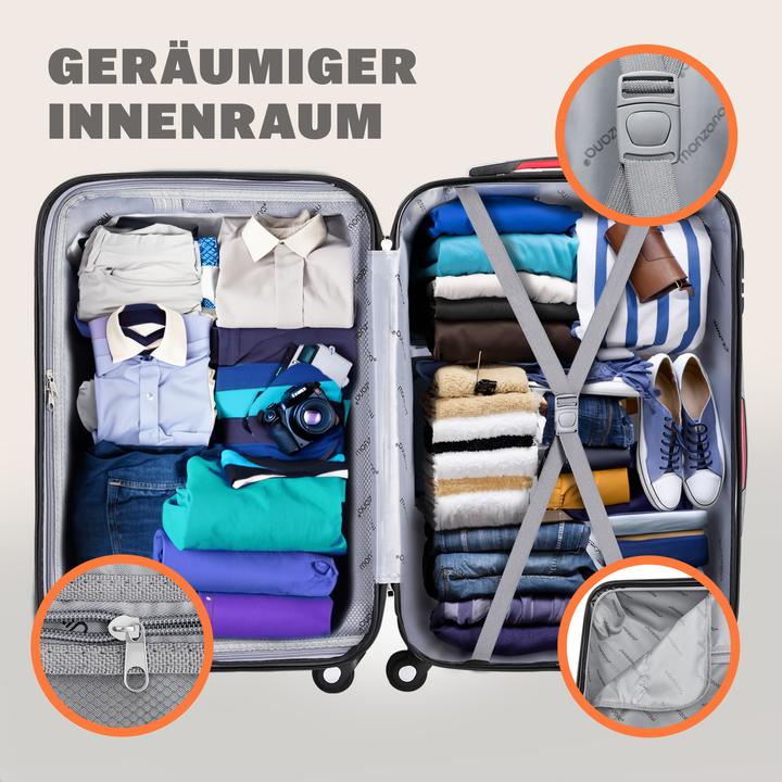 Actual product image Monzana Suitcase set