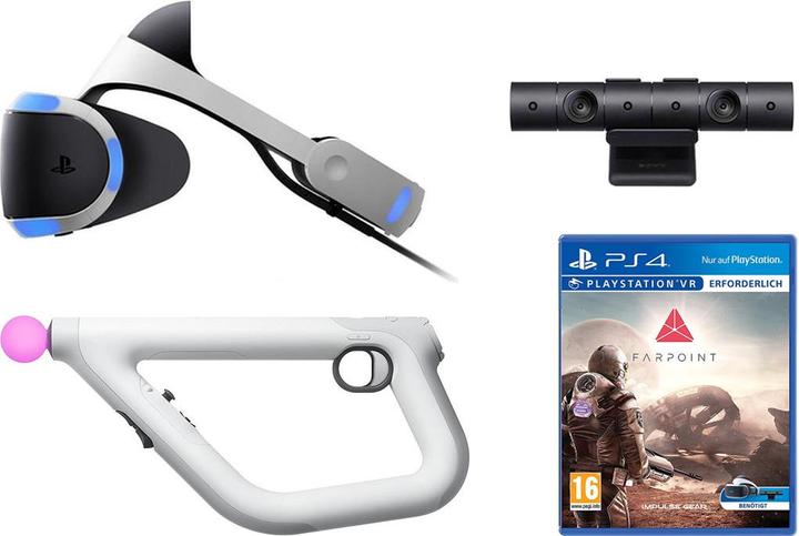 Actual product image Sony Playstation VR + Farpoint + Camera + Aim