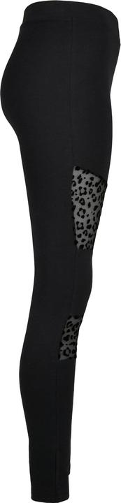 Image du produit Urban Classics Ladies Flock Lace Inset Leggings (XS)