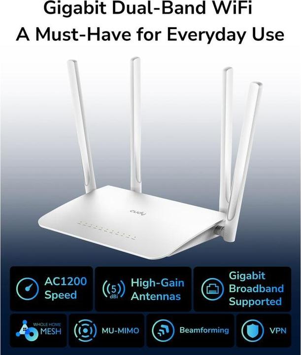 Actual product image Cudy WR1300