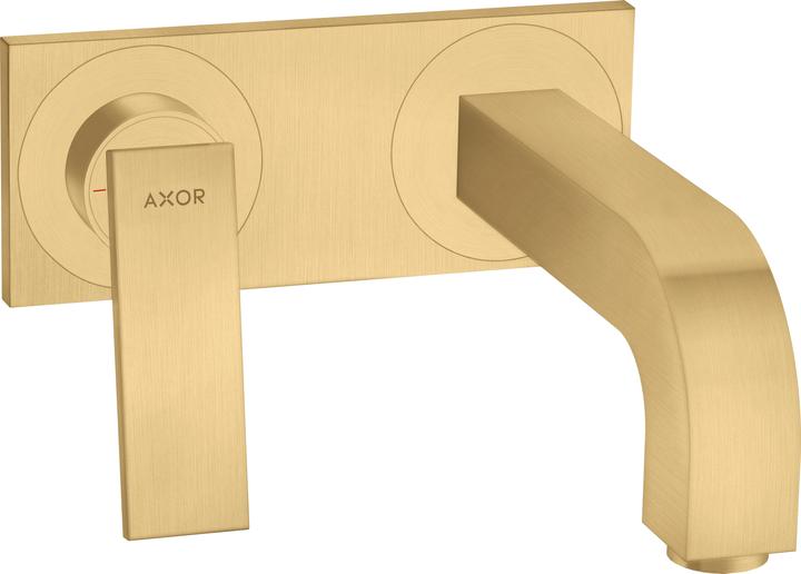Produktbild hansgrohe AXOR Citterio Waschtischmischer, Unterputz, Ausladung 220mm, unverschliessbare Ablaufgarni