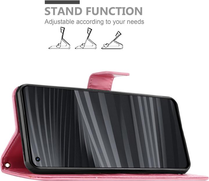 Produktbild Cadorabo Flower Book Hülle für Realme GT 2 / GT Neo 2 (Realme GT Neo 2, Realme GT 2)