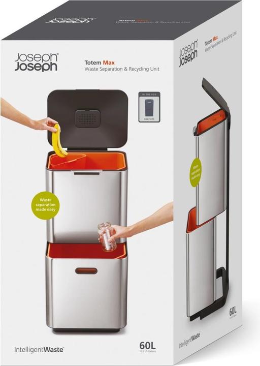 Immagine prodotto Joseph Joseph Totem dei rifiuti intelligenti Max (60 l)