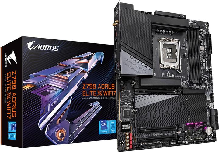 Actual product image Gigabyte Z790 AORUS ELITE X WIFI7 (LGA 1700, Intel Z790 Express, ATX)