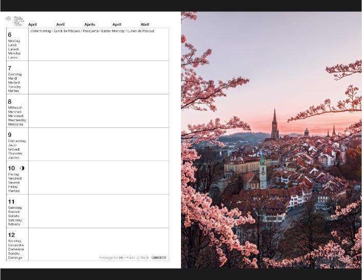 Image du produit Swiss Foto-Almanach 2026 (A5, Italien, Anglais, Allemand, Français)