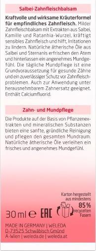 Produktbild Weleda Salbei-Zahnfleischbalsam (30 ml)