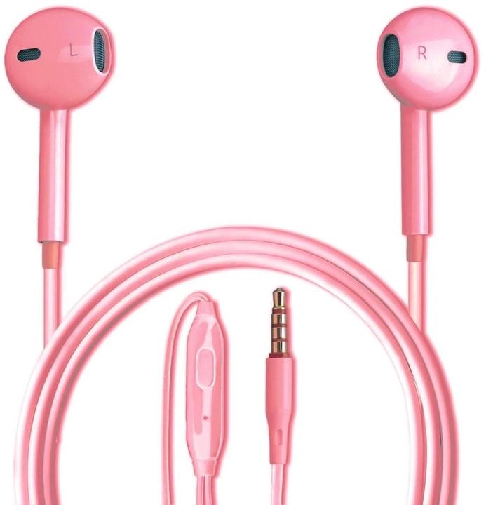 Produktbild 4smarts In-Ear-Kopfhörer Melody Lite Pink (keine Geräuschunterdrückung, Kabelgebunden)