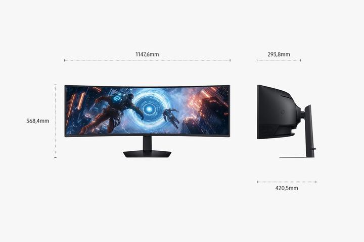 Immagine prodotto Samsung Monitor Gaming Odyssey G9 - G91F da 49" DQHD Curvo (5120 x 1440 pixel, 49")