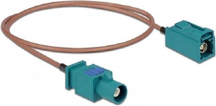 Produktbild Delock Antennenkabel FAKRA Z Stecker > FAKRA Z Buchse RG-316 0,5 m (2 dB, Antennenkabel)