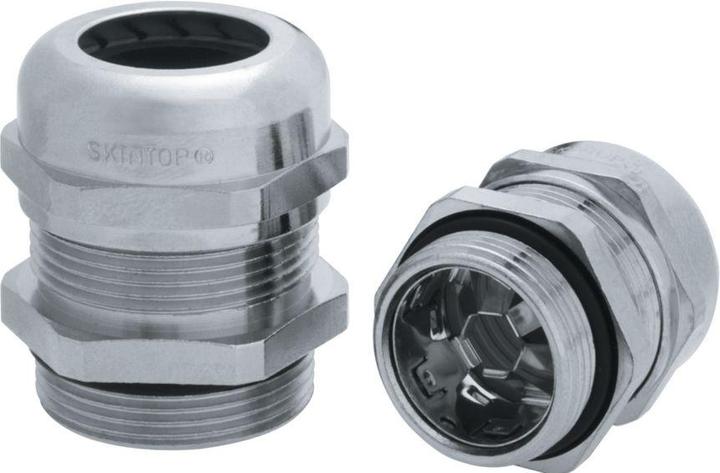 Actual product image Lapp Cable gland brass, nickel-plated M12 x 1.5