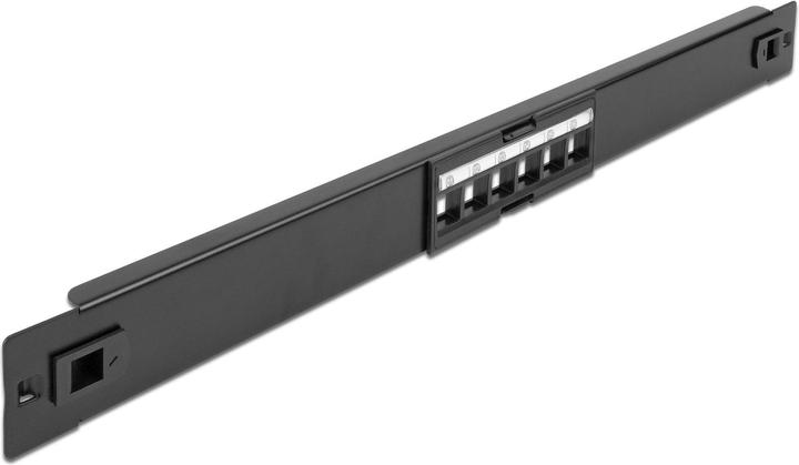 Produktbild Delock Patchpanel 19″ Keystone 6-Port 19 Rack