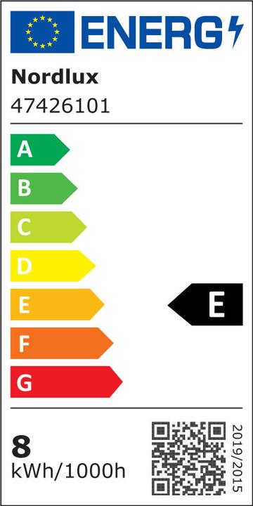 Energie-Label Nordlux Latona 56,2, 9w, CCT (730 lm)
