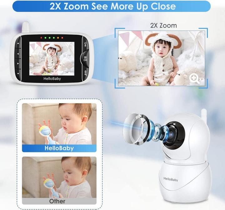 Actual product image HelloBaby HB66 pro (Video & Audio, 300 m)