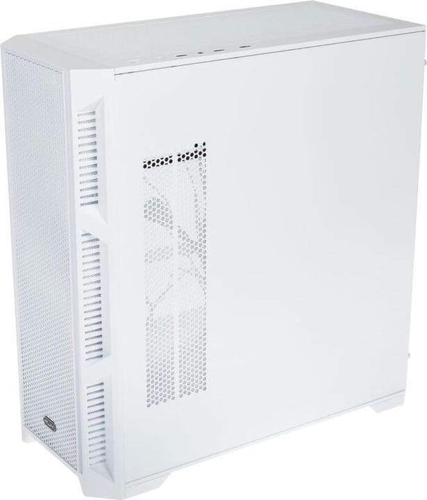 Actual product image Raijintek PONOS Ultra Mesh Midi Tower, Tempered Glass - white (E-ATX, mATX, ATX, Mini-ITX)