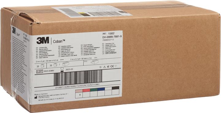 3M Coban Benda elastica autoadesiva 5.1cmx4.57m color pelle