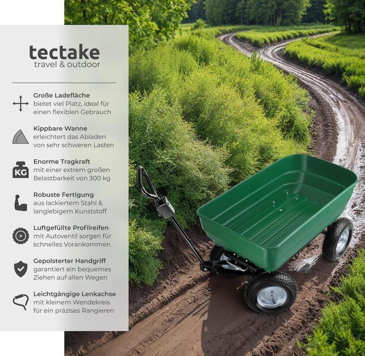 Produktbild tectake Handwagen Tummi 125l