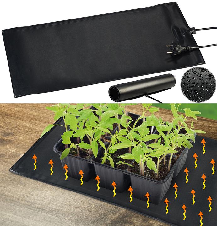 Produktbild Royal Gardineer Heizmatte für Pflanzenanzucht und Terrarien (20 W)