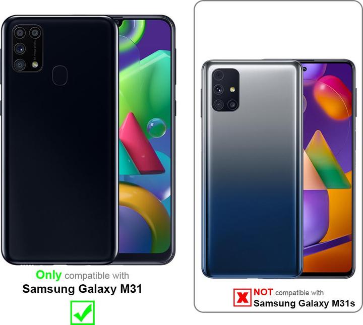 Actual product image Cadorabo Case for Samsung Galaxy M31 with belt clip (Samsung Galaxy M31)