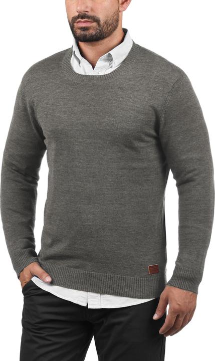 Image du produit Blend Lars Pull en maille fine Homme avec col rond et molleton (XL)