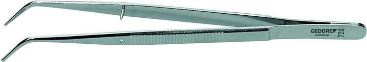 Gedore 720 Pinzette mit gewinkelten Spitzen 150 mm