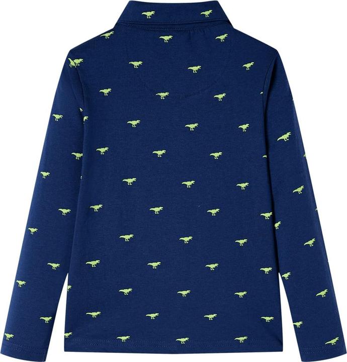 Immagine prodotto VidaXL Camicia da bambino blu navy 104,Materiale: 100 % cotone,Colore (104)