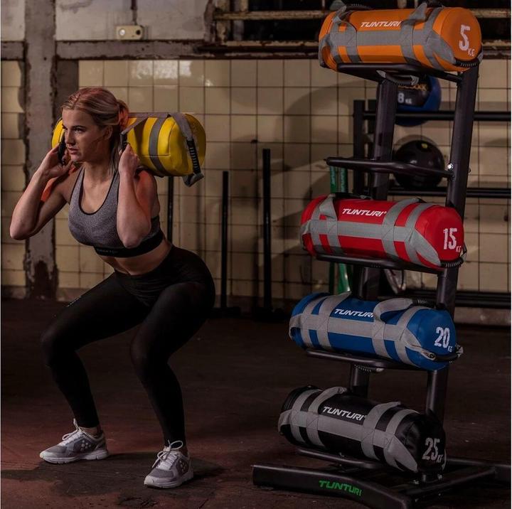 Immagine prodotto Tunturi Cross Training Power Bag Schwarz (1 x 25 kg)