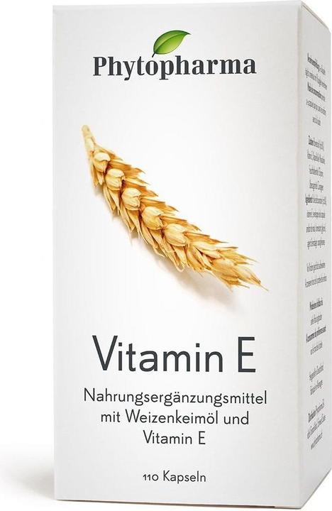 Phytopharma Vitamin E (110 Stück, Kapseln, 100 g)
