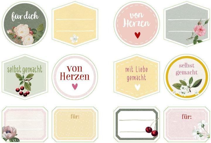 Produktbild Deko-Sticker, Kirschen (Küchenpapeterie